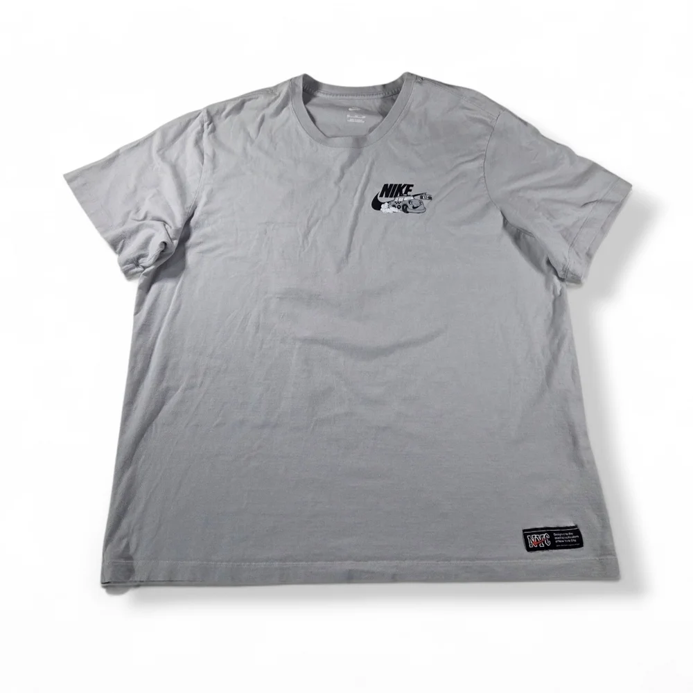 NIKE NYC Cabbie Fare Taxi Gray Cab Tee XXL Street Wear Man Unisex